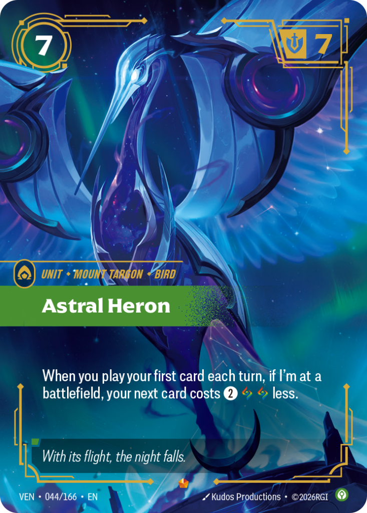Astral Heron VEN-044/166 – Vendetta – Foil