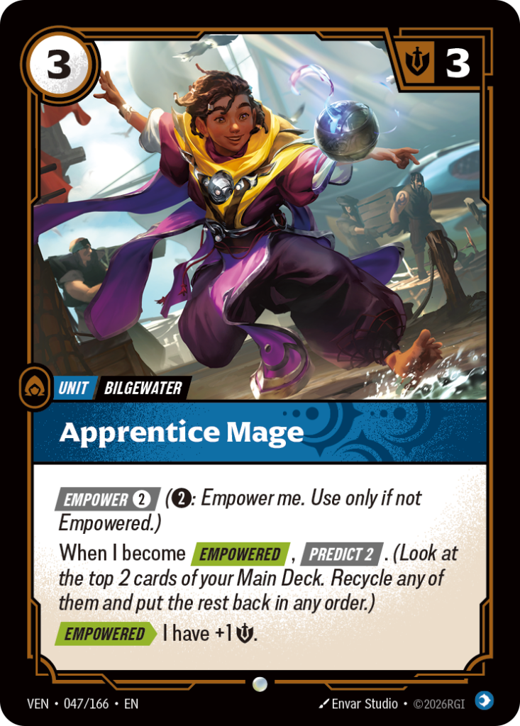 Apprentice Mage VEN-047/166 – Vendetta – Foil