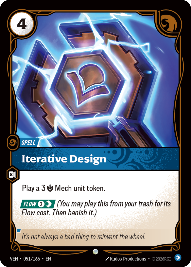 Iterative Design VEN-051/166 – Vendetta – Foil