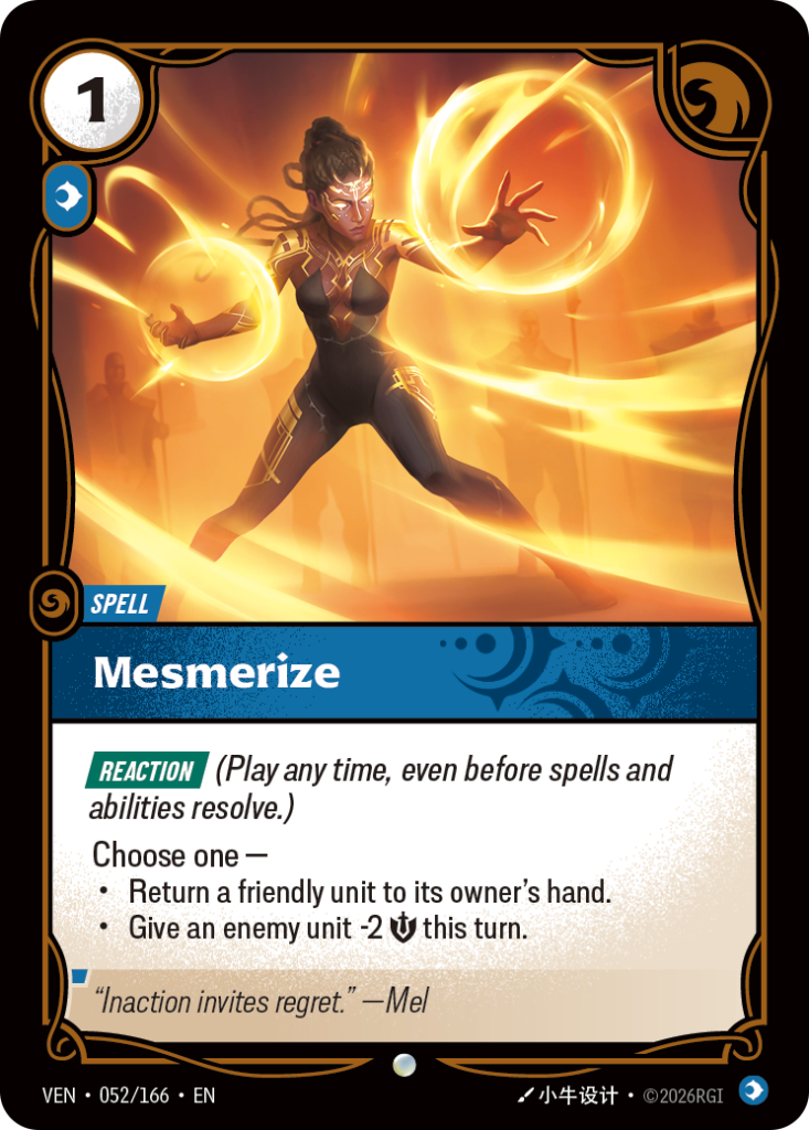 Mesmerize VEN-052/166 – Vendetta – Foil