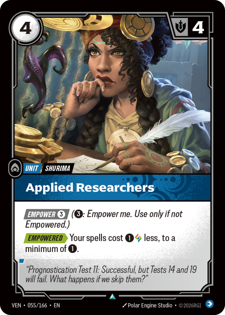 Applied Researchers VEN-055/166 – Vendetta – Foil