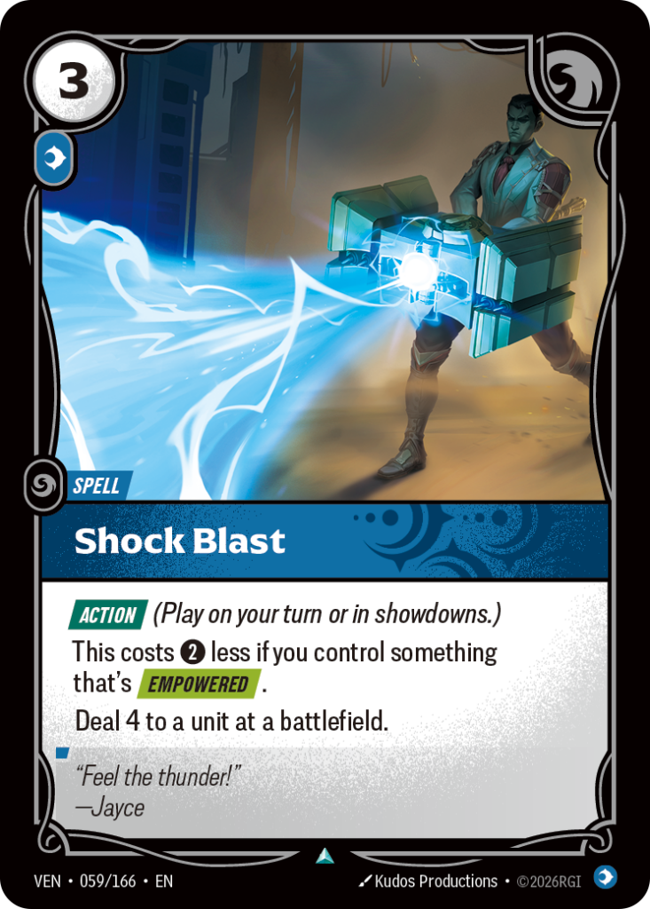 Shock Blast VEN-059/166 – Vendetta – Foil