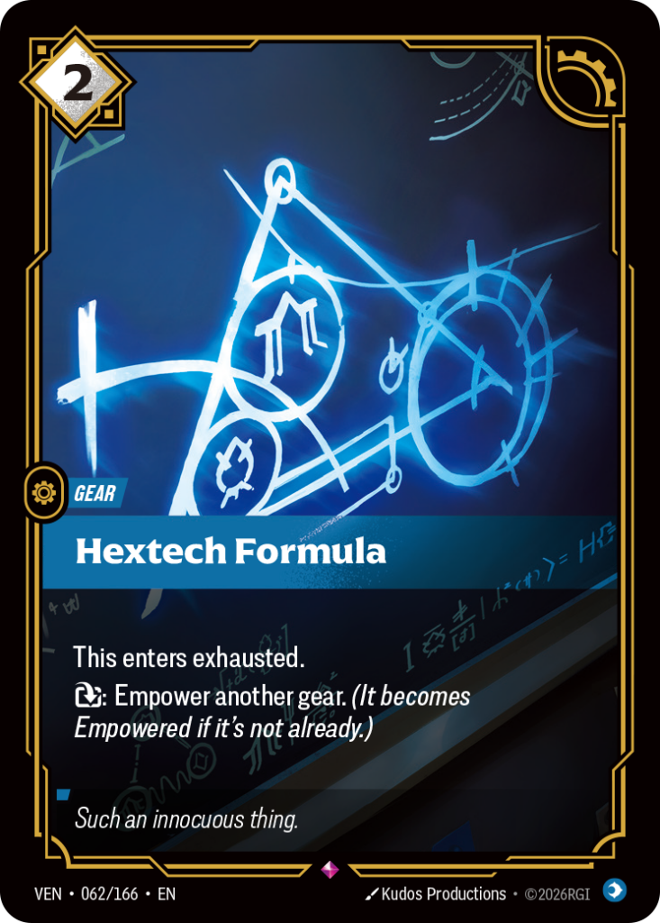 Hextech Formula VEN-062/166 – Vendetta – Foil