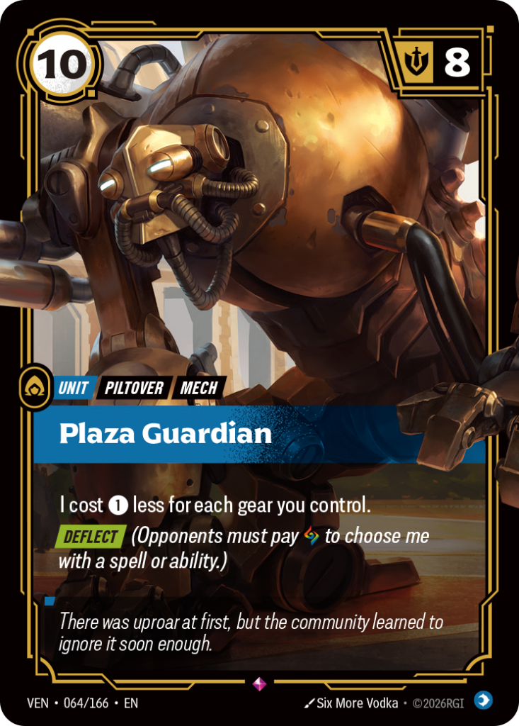 Plaza Guardian VEN-064/166 – Vendetta – Foil