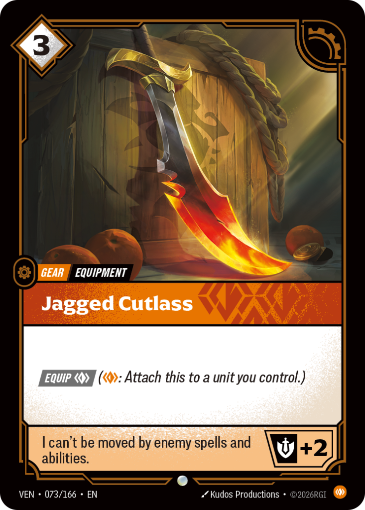 Jagged Cutlass VEN-073/166 – Vendetta – Foil