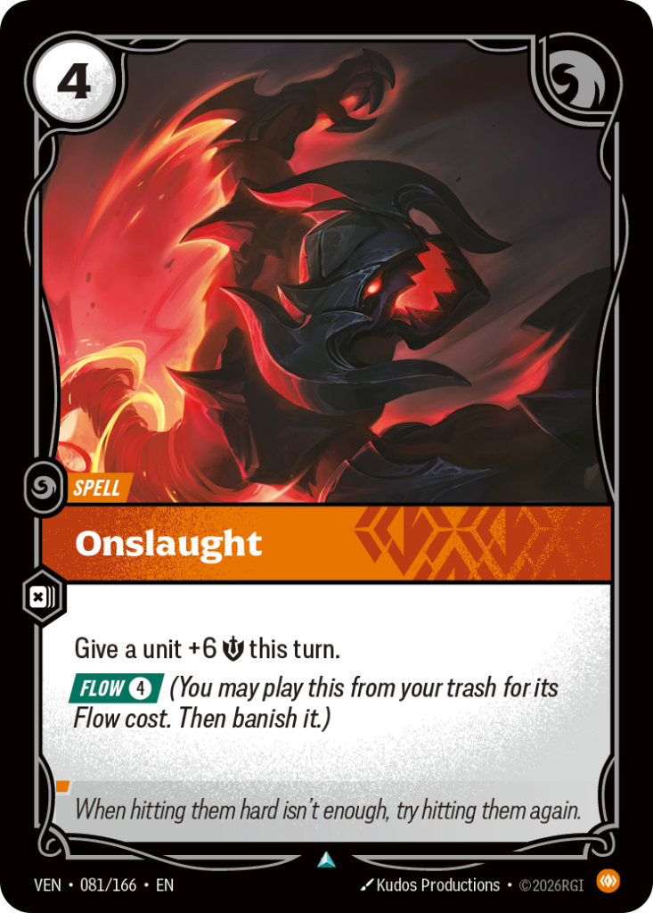 Onslaught VEN-081/166 – Vendetta – Non-Foil