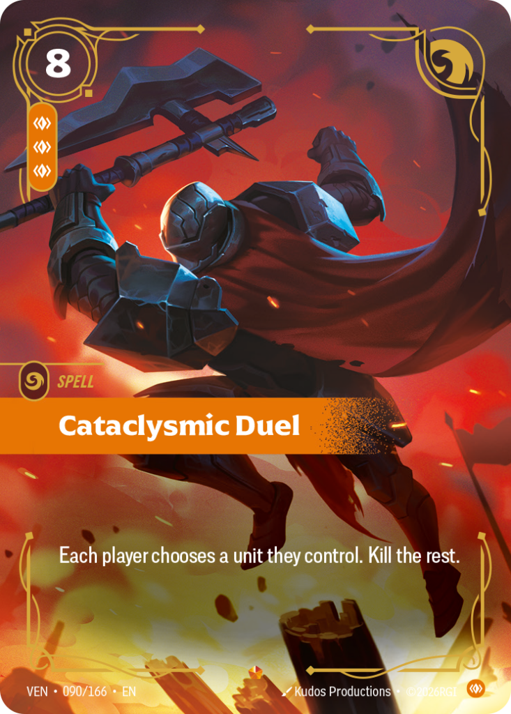 Cataclysmic Duel VEN-090/166 – Vendetta – Foil