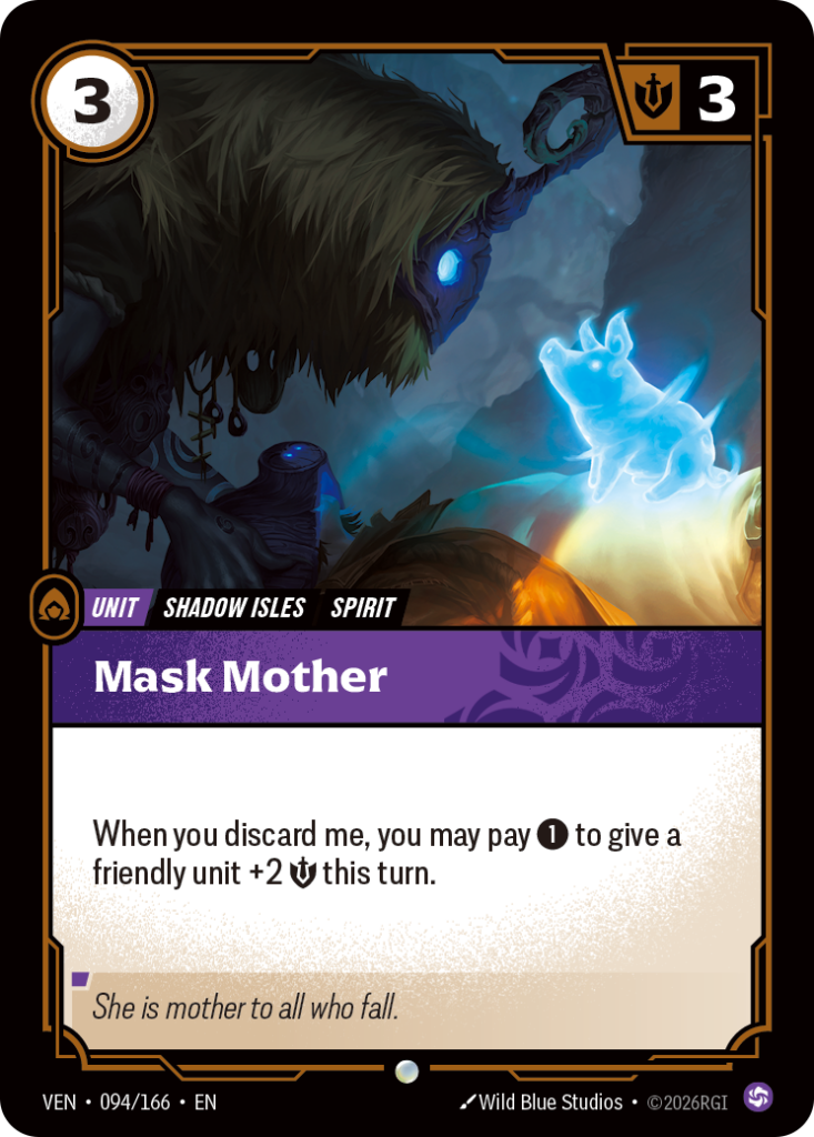 Mask Mother VEN-094/166 – Vendetta – Non-Foil