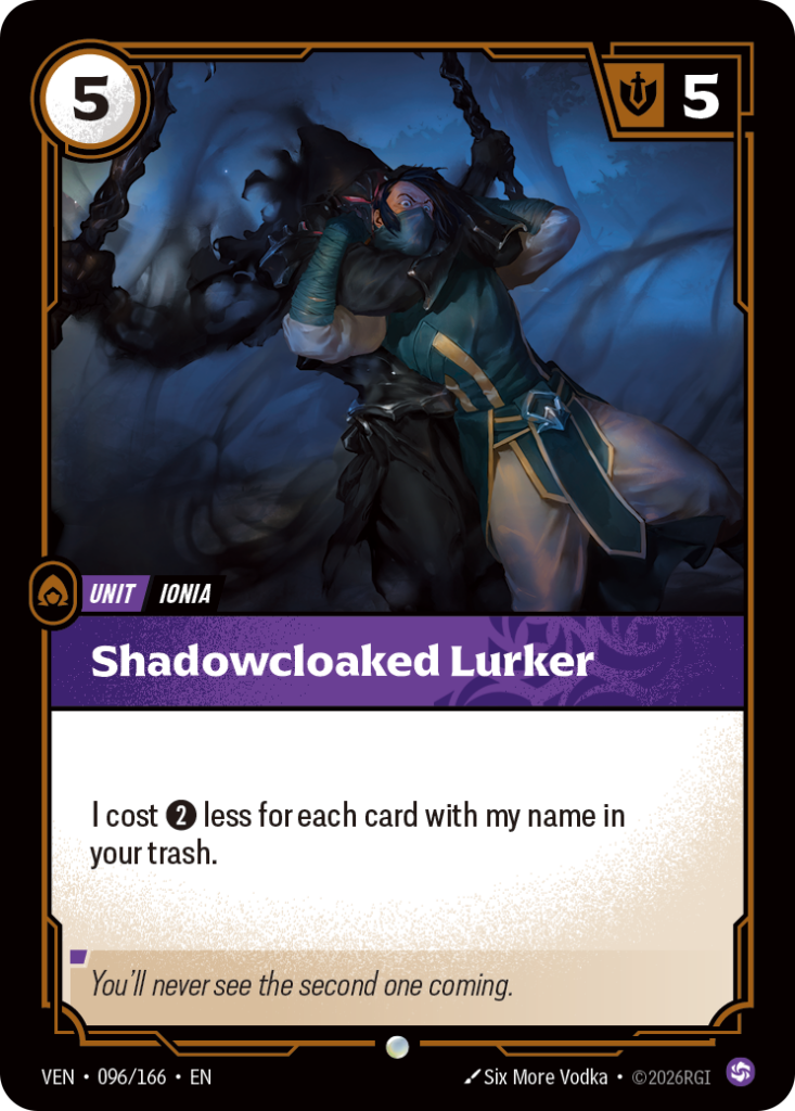 Shadowblade Lurker VEN-096/166 – Vendetta – Non-Foil