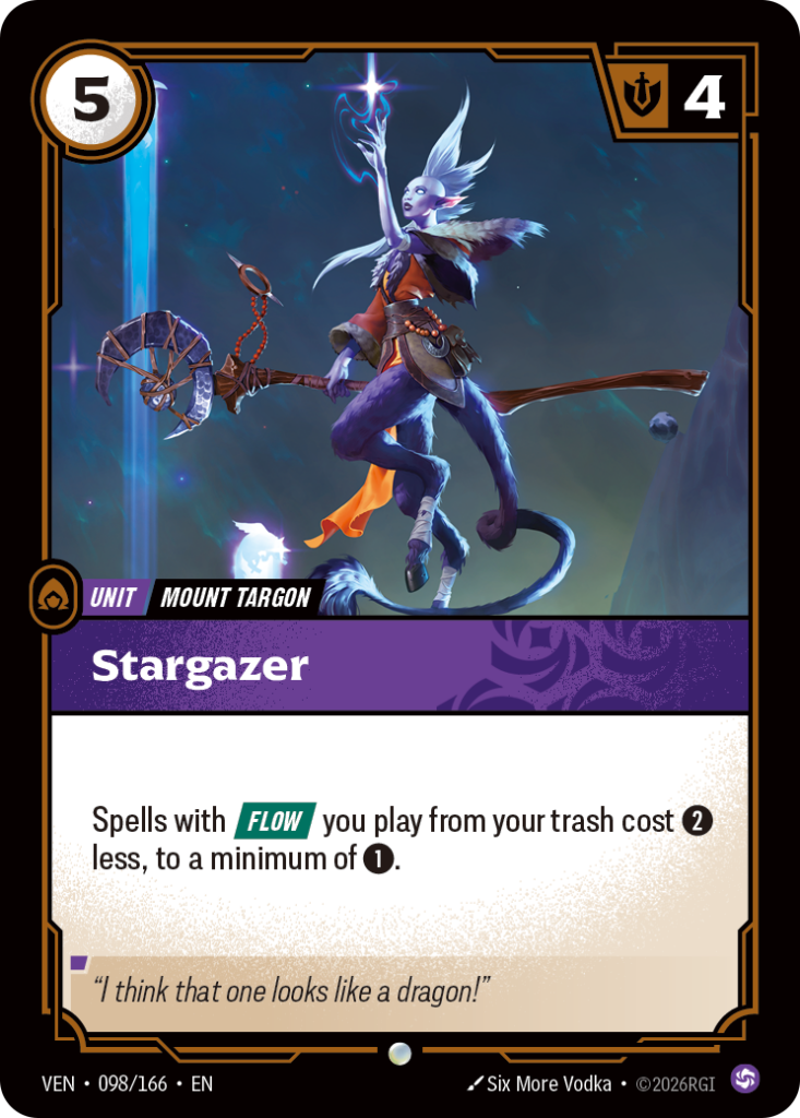 Stargazer VEN-098/166 – Vendetta – Non-Foil