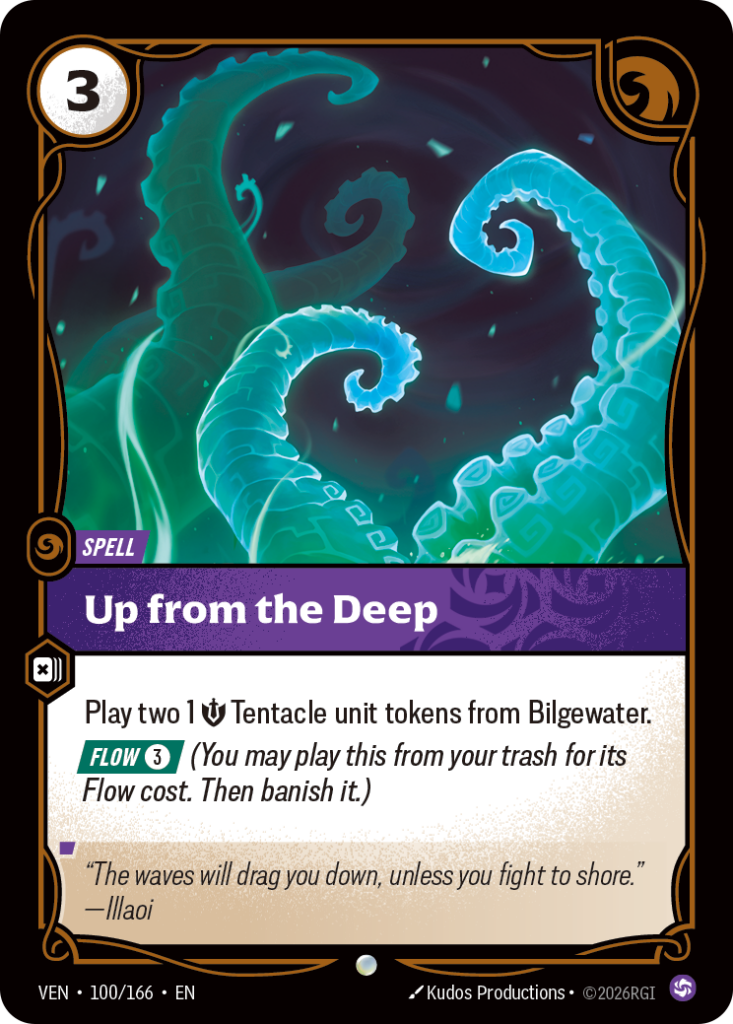 Up from the Deep VEN-100/166 – Vendetta – Non-Foil