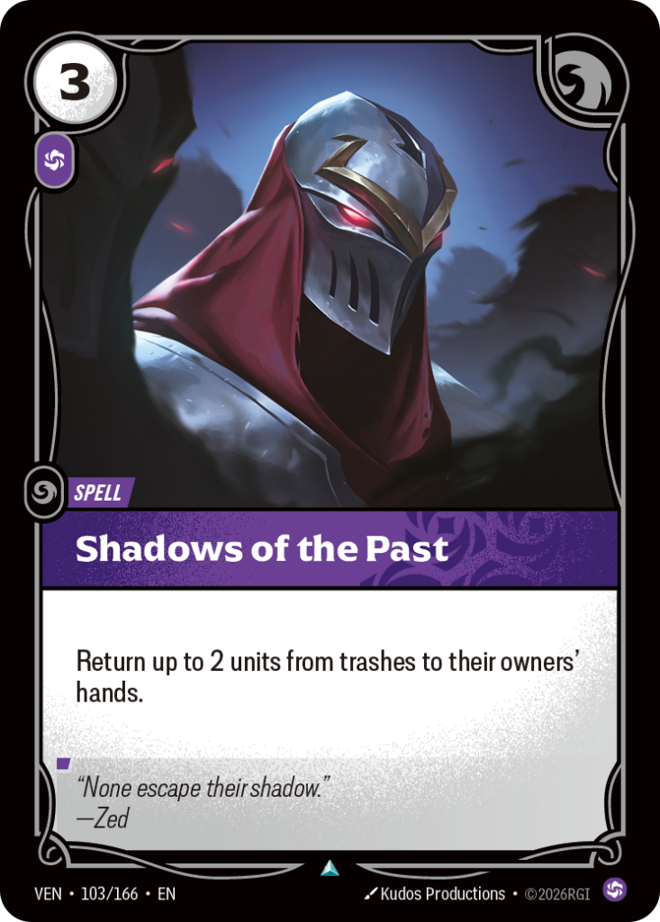 Shadows of the Past VEN-103/166 – Vendetta – Foil