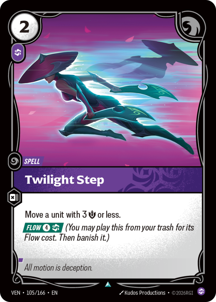 Twilight Step VEN-105/166 – Vendetta – Foil