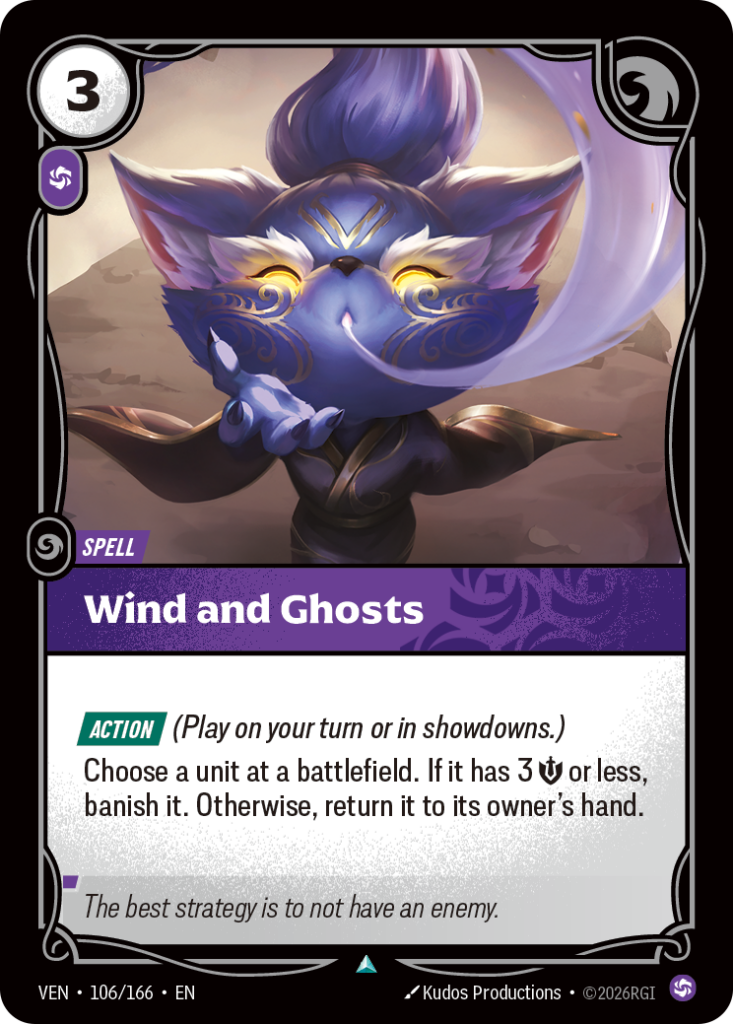 Wind and Ghosts VEN-106/166 – Vendetta – Non-Foil