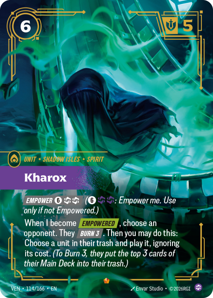 Kharox VEN-114/166 – Vendetta – Foil