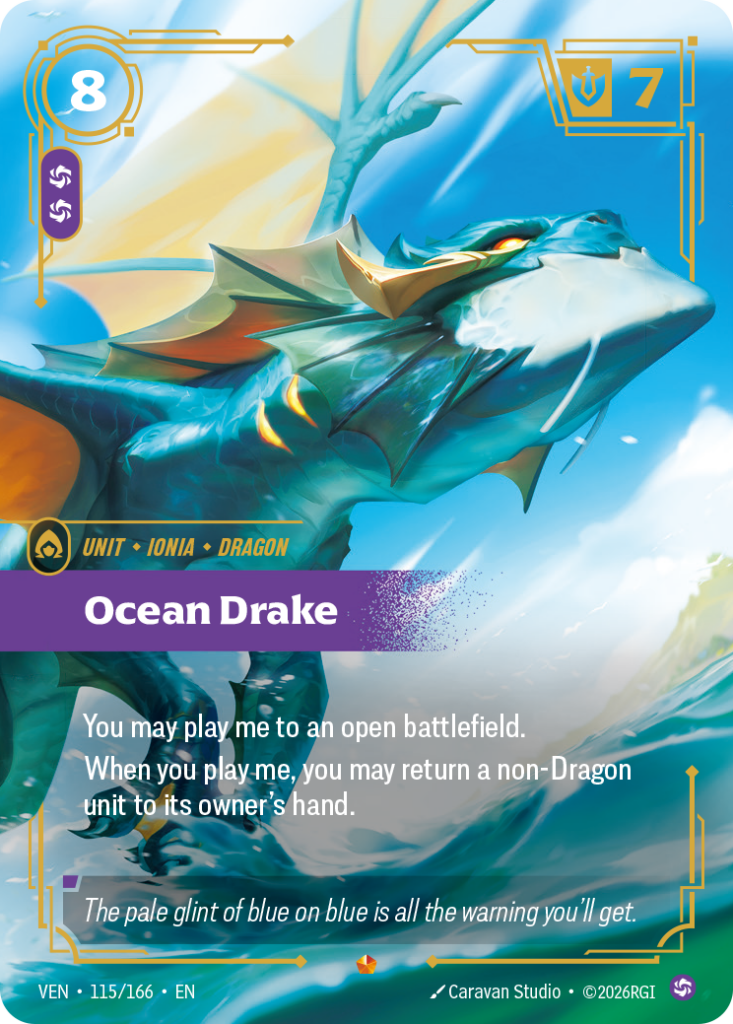 Ocean Drake VEN-115/166 – Vendetta – Foil