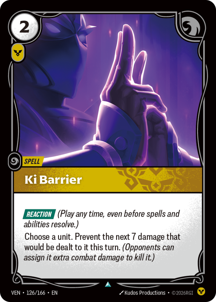 Ki Barrier VEN-126/166 – Vendetta – Foil