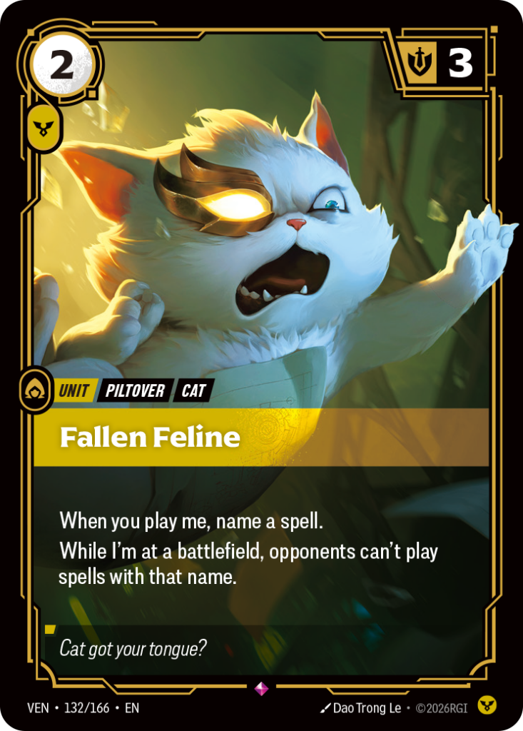 Fallen Feline VEN-132/166 – Vendetta – Foil