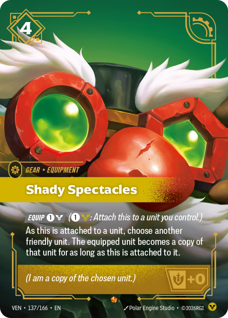 Shady Spectacles VEN-137/166 – Vendetta – Foil