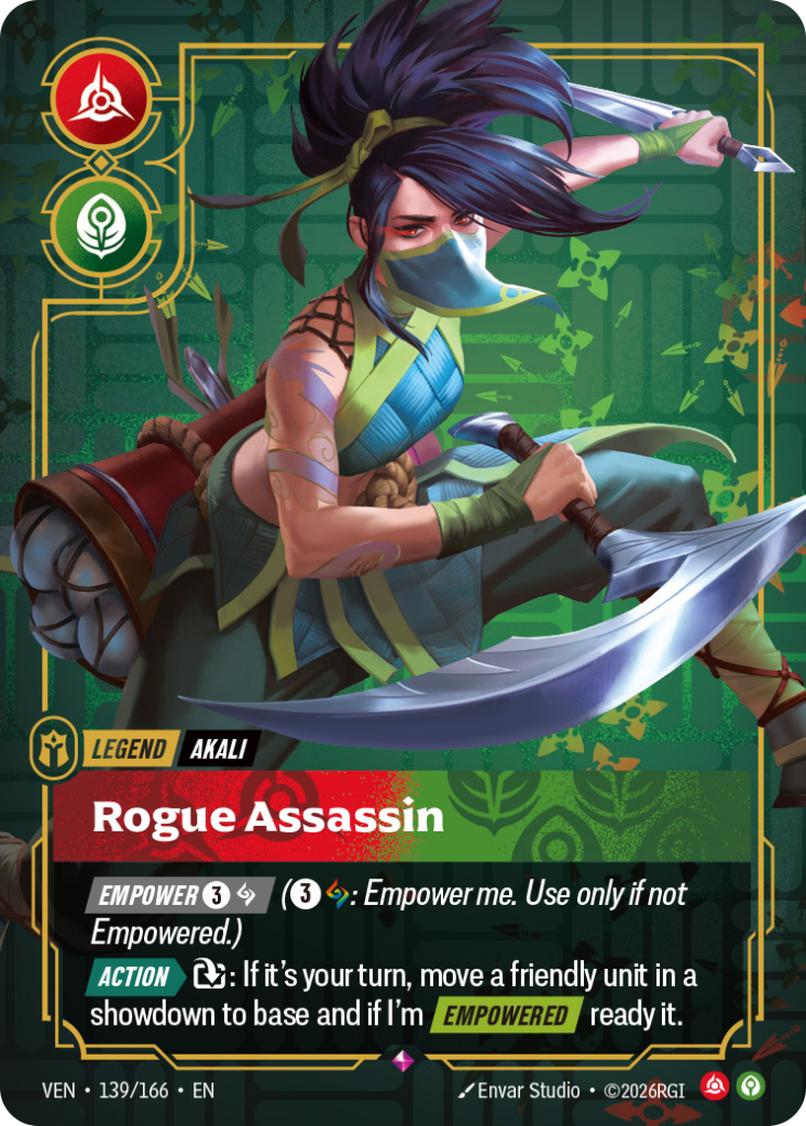 Rogue Assassin VEN-139/166 – Vendetta – Foil