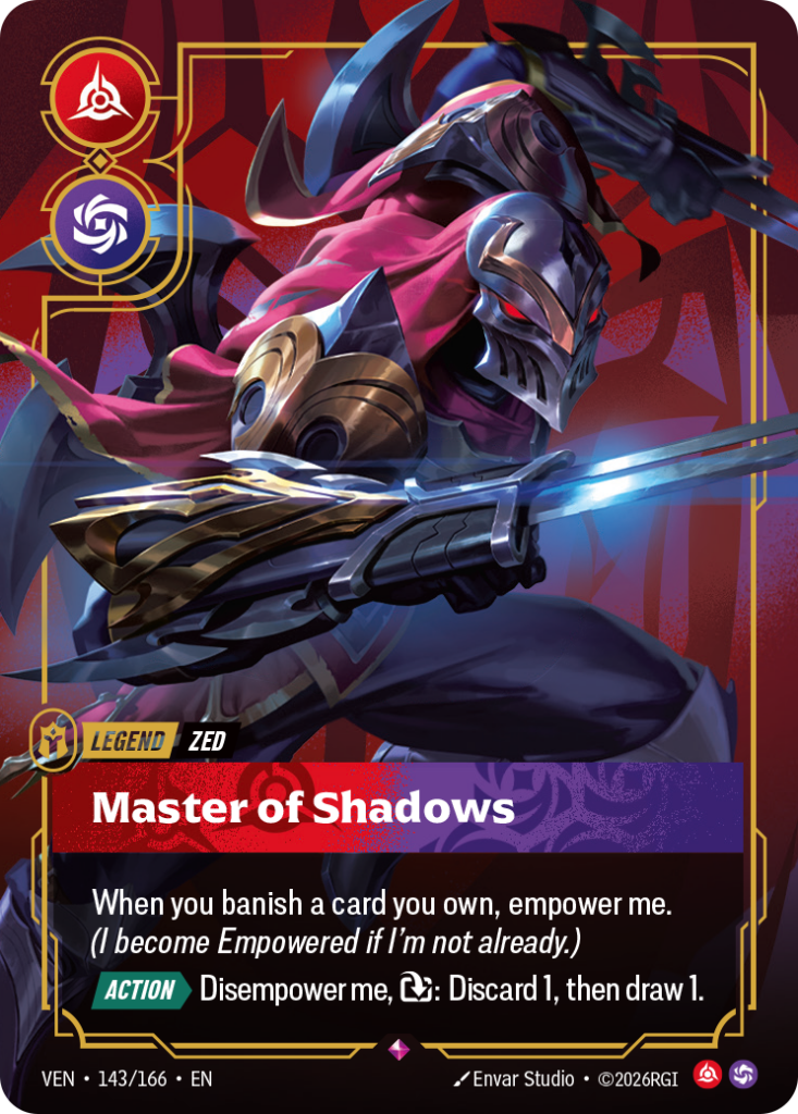 Master of Shadows VEN-143/166 – Vendetta – Foil