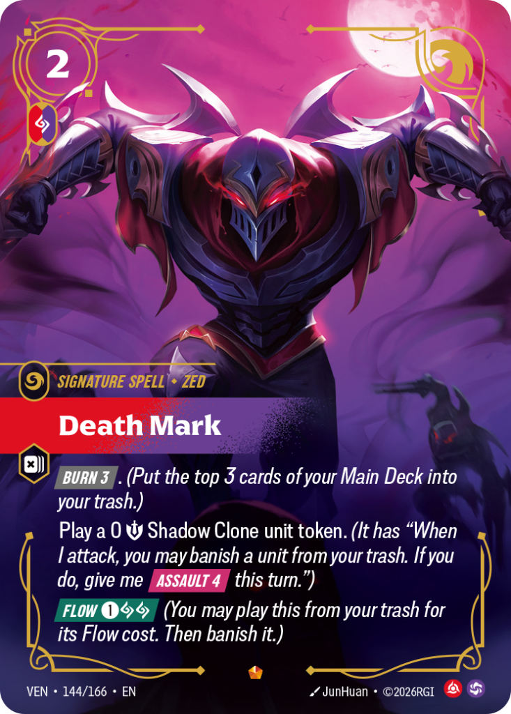 Death Mark VEN-144/166 – Vendetta – Foil