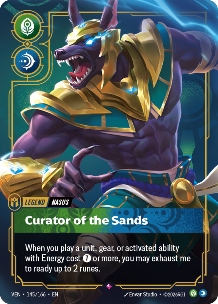 Curator of the Sands VEN-145/166 – Vendetta – Foil