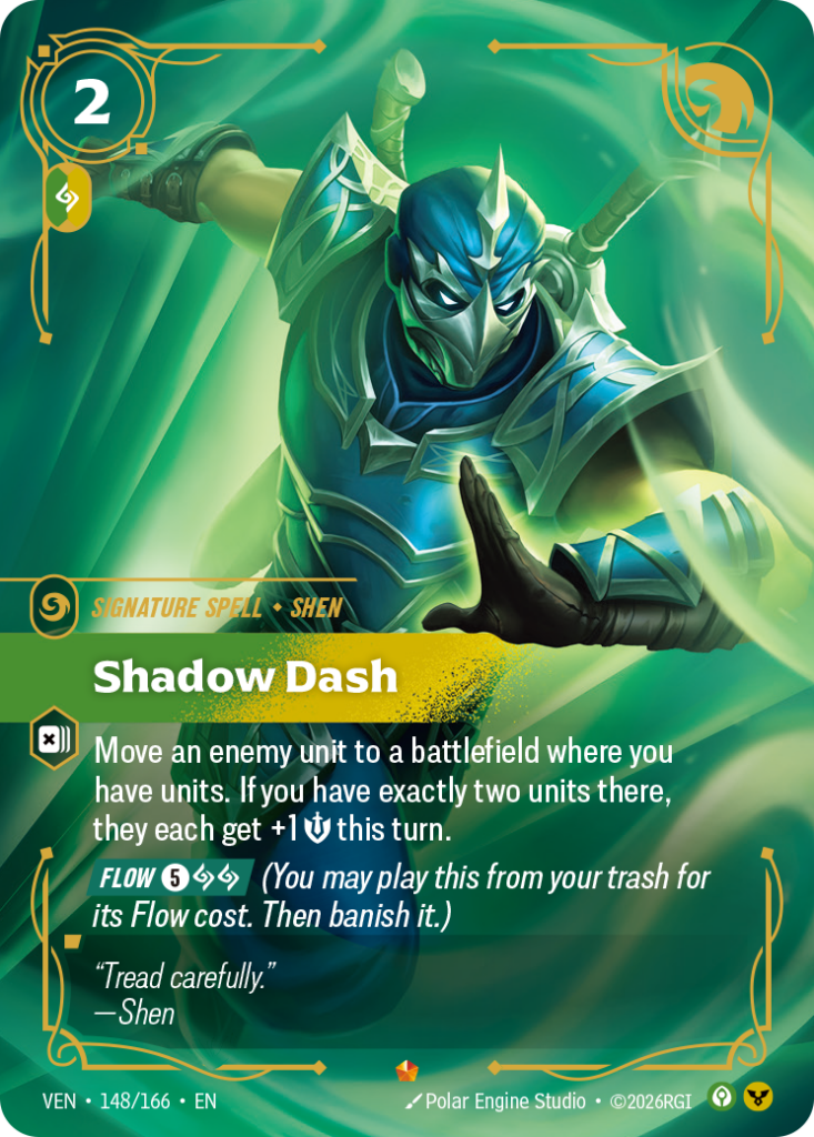 Shadow Dash VEN-148/166 – Vendetta – Foil