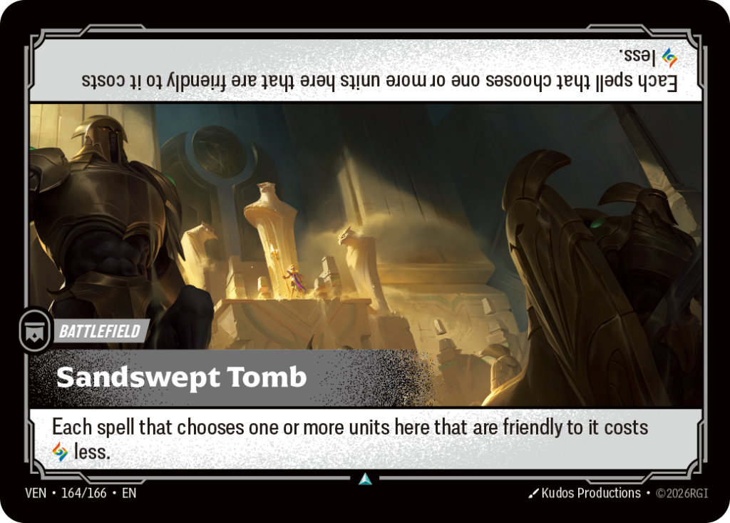 Sandswept Tomb VEN-164/166 – Vendetta – Foil