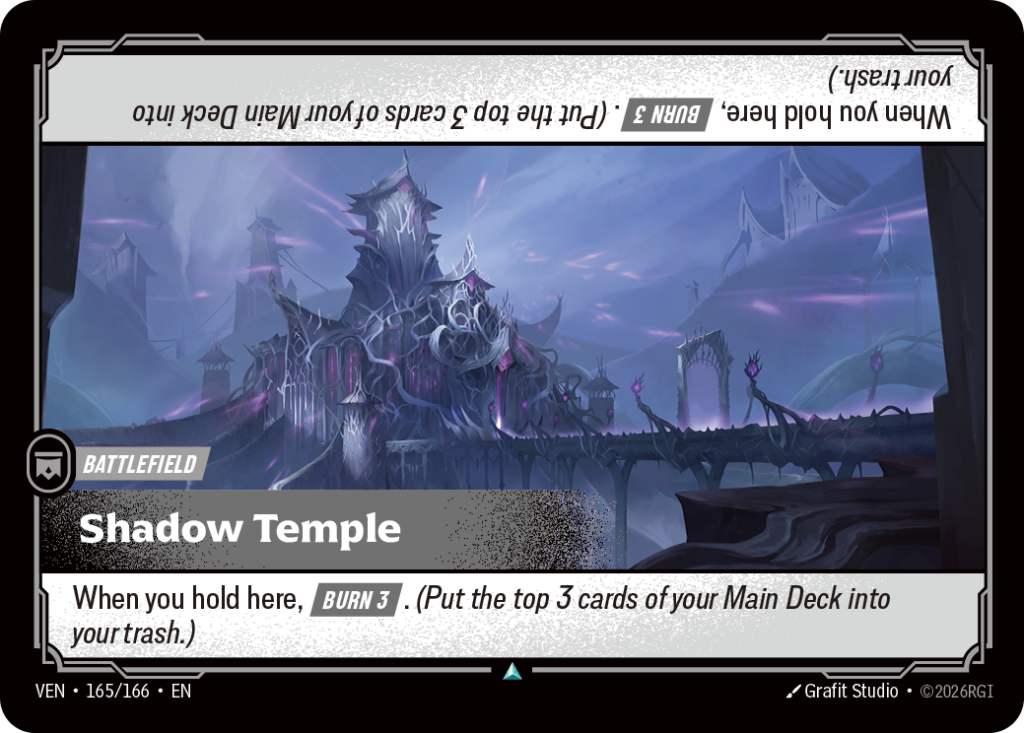 Shadow Temple VEN-165/166 – Vendetta – Foil