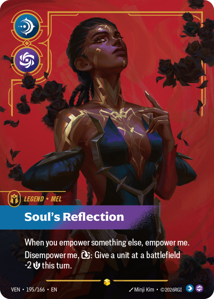 Soul's Reflection VEN-195/166 – Vendetta – Overnumbered Foil