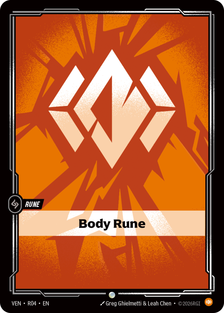 Body Rune VEN-R04 – Vendetta – Non-Foil