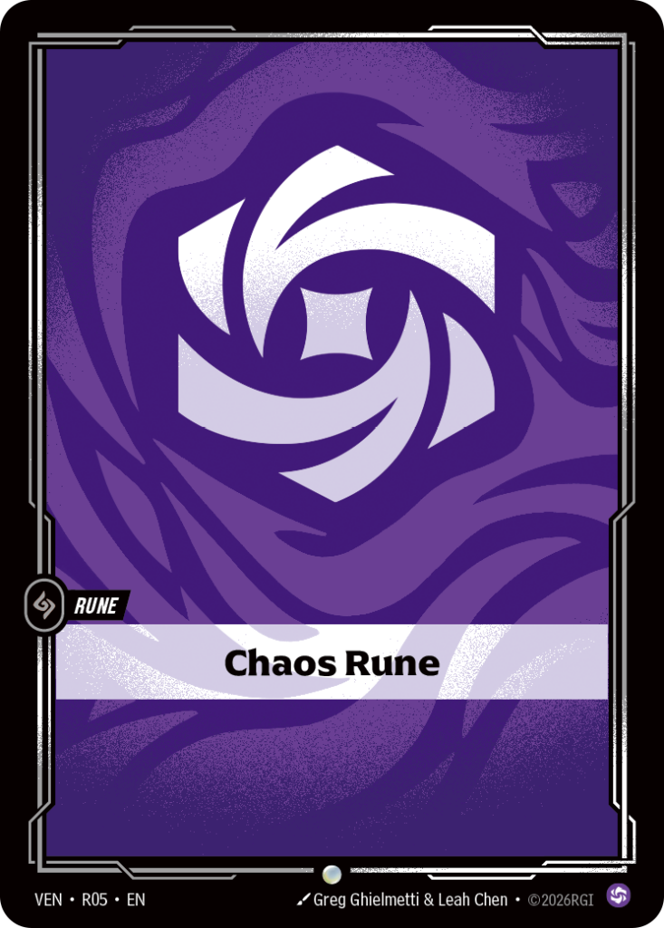 Chaos Rune VEN-R05 – Vendetta – Non-Foil