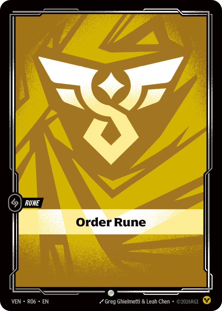 Order Rune VEN-R06 – Vendetta – Non-Foil