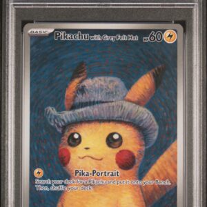 2023 · POKEMON SVP EN-SV BLACK STAR PROMO · PIKACHU/GREY FELT HAT · #085 · PSA MINT 9