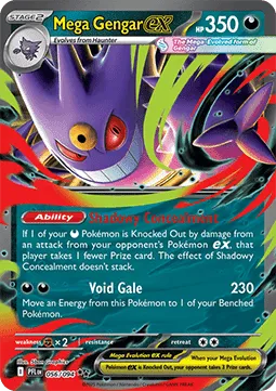 Mega Gengar ex 056/094 – Phantasmal Flames