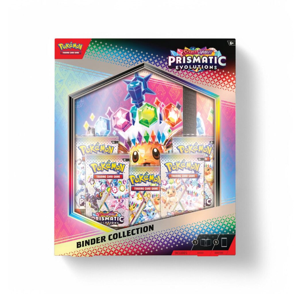 Pokémon Prismatic Evolutions Binder Collection