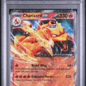 CHARIZARD ex 006/165 – 151 – PSA 7