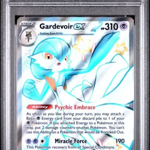 GARDEVOIR ex 217/091 – Paldean Fates – PSA 9
