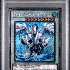 TRISHULA, DRAGON OF THE ICE BARRIER EN026 – 25th Anniversary Rarity Collection II – PSA 10