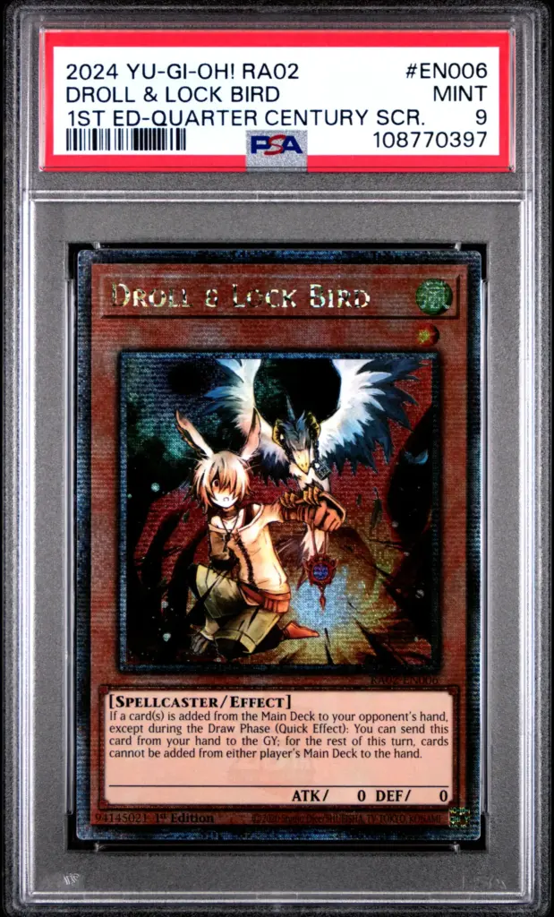 DROLL & LOCK BIRD EN006 – 25th Anniversary Rarity Collection II – PSA 9