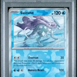 SUICUNE 024/131 – Prismatic Evolutions – PSA 9