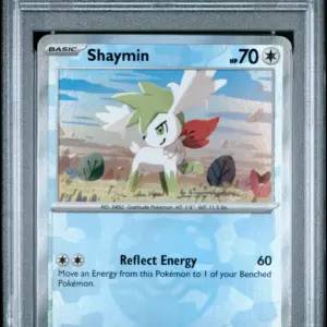 SHAYMIN 087/131 – Prismatic Evolutions – PSA 8