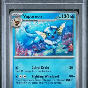 VAPOREON 022/131 – Prismatic Evolutions – PSA 9