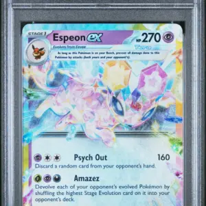 ESPEON ex 034/131 – Prismatic Evolutions – PSA 9