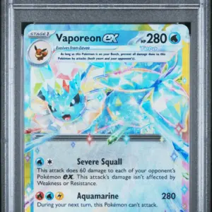 VAPOREON ex 023/131 – Prismatic Evolutions – PSA 10