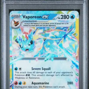 VAPOREON ex 023/131 – Prismatic Evolutions – PSA 9