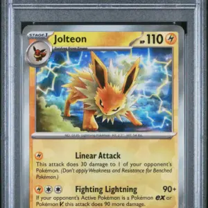 JOLTEON 029/131 – Prismatic Evolutions – PSA 9 (109284405)