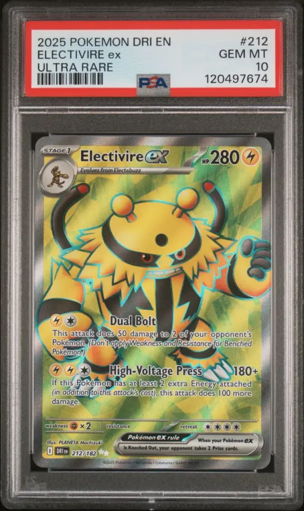 ELECTIVIRE ex 212/182 – Destined Rivals – PSA 10