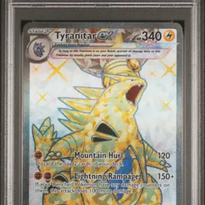 TYRANITAR ex 211/197 – Obsidian Flames – PSA 9